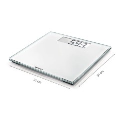 Soehnle Style Sense Comfort 100 Bath Scale - Sleek Design & Precision Weighing for a Healthier You!
